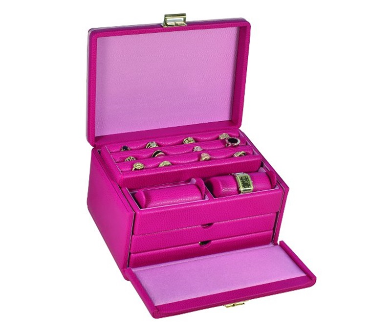 jewelry box leather ladies women luxury 3